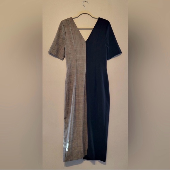 Fame and Partners Two-Tone Midi Dress | Size 6 - Picture 2 of 5
